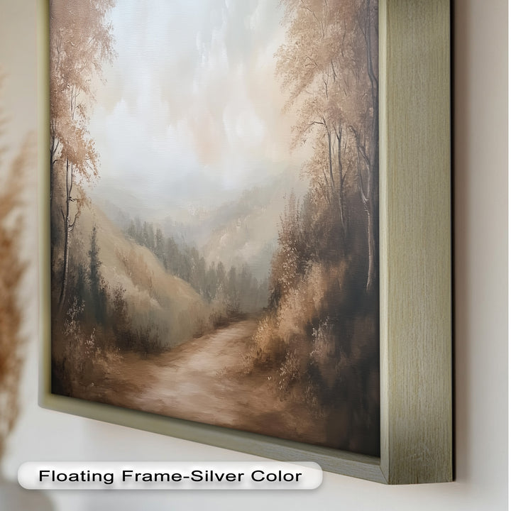 Forest Path – Framed Landscape Oil Painting