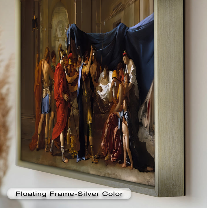 Farewell to the Hero – Classicism Oil Painting