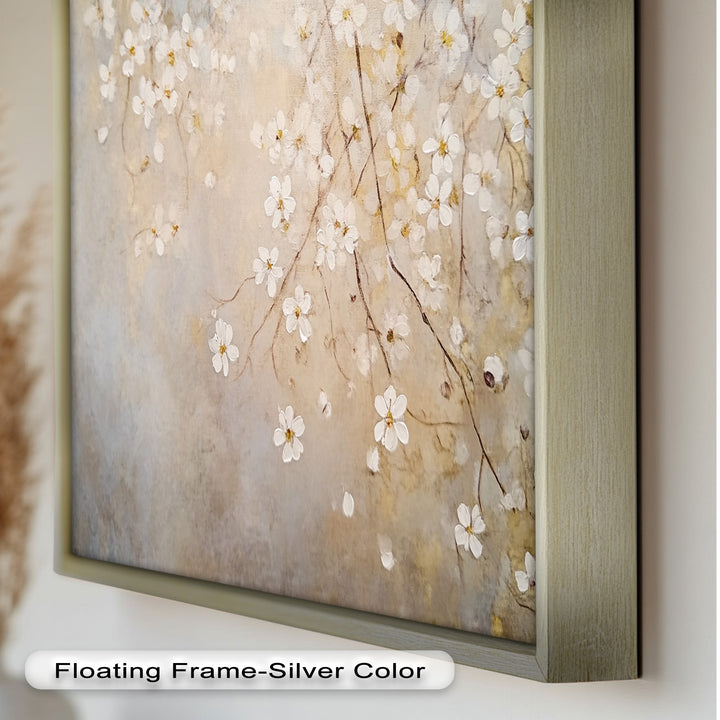 Delicate Blossom Branch – Floral Oil Paintings