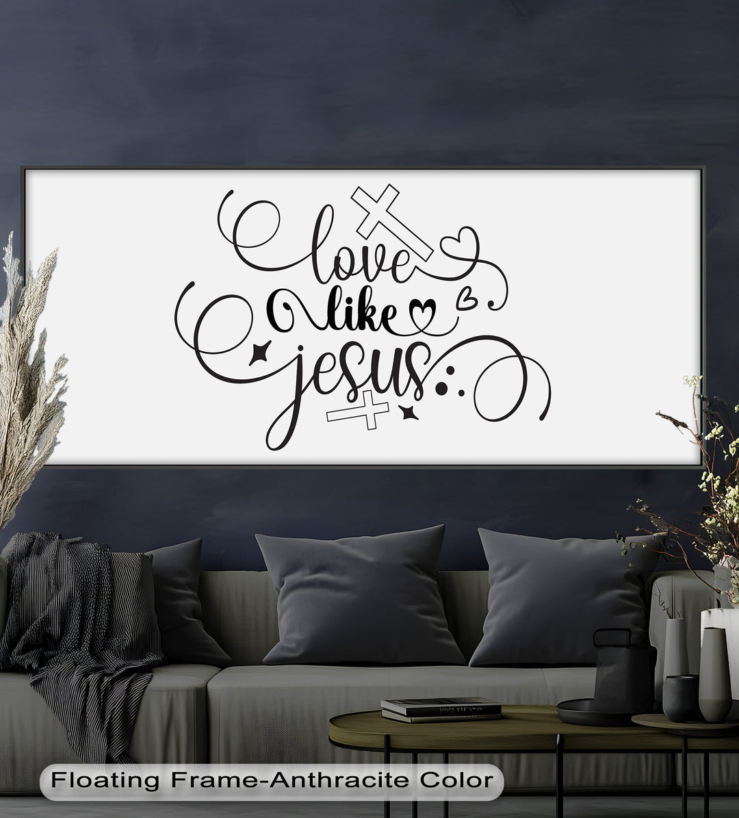 Love Like Jesus – Christian Oil Painting