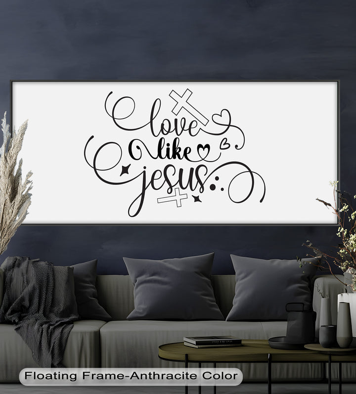 Love Like Jesus – Christian Oil Painting