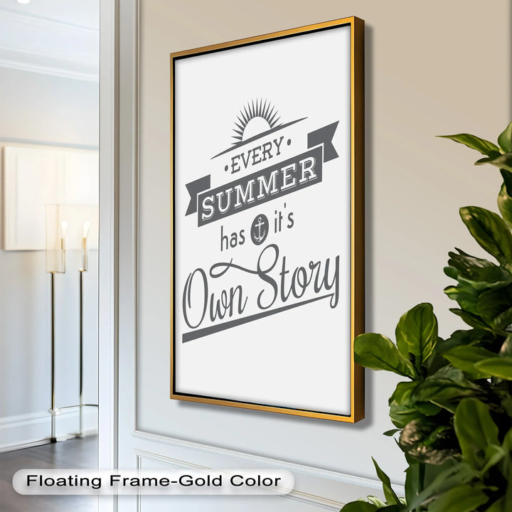 Every Summer Has Its Own Story – Oil Painting - MyPhotoStation