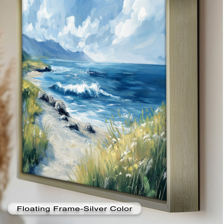 Ocean Breeze – Seaside Landscape Oil Painting
