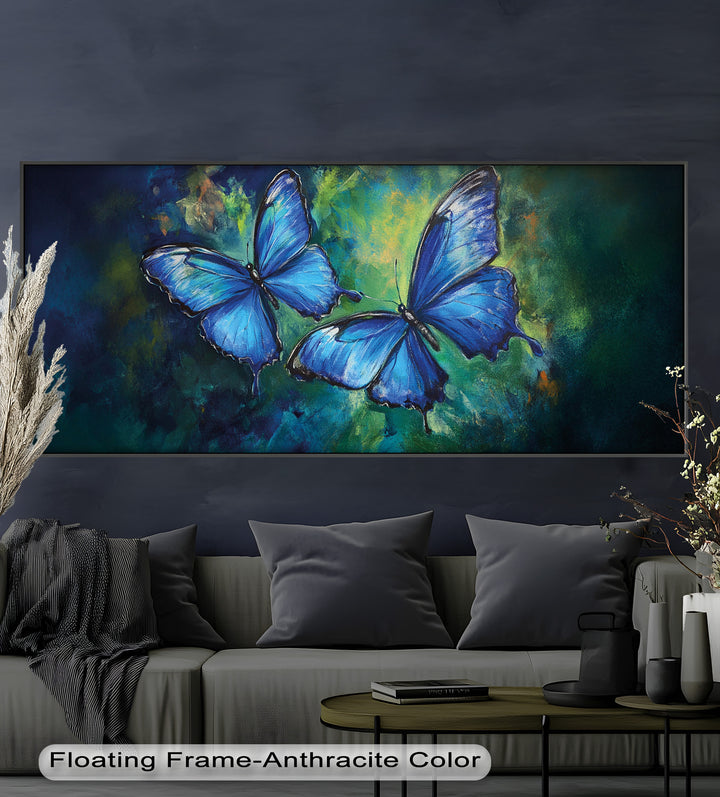 Dance of the Blues – Animal Oil Painting