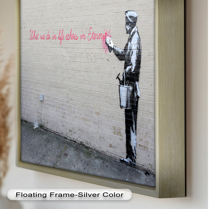 Echoes in Eternity – Banksy Oil Painting