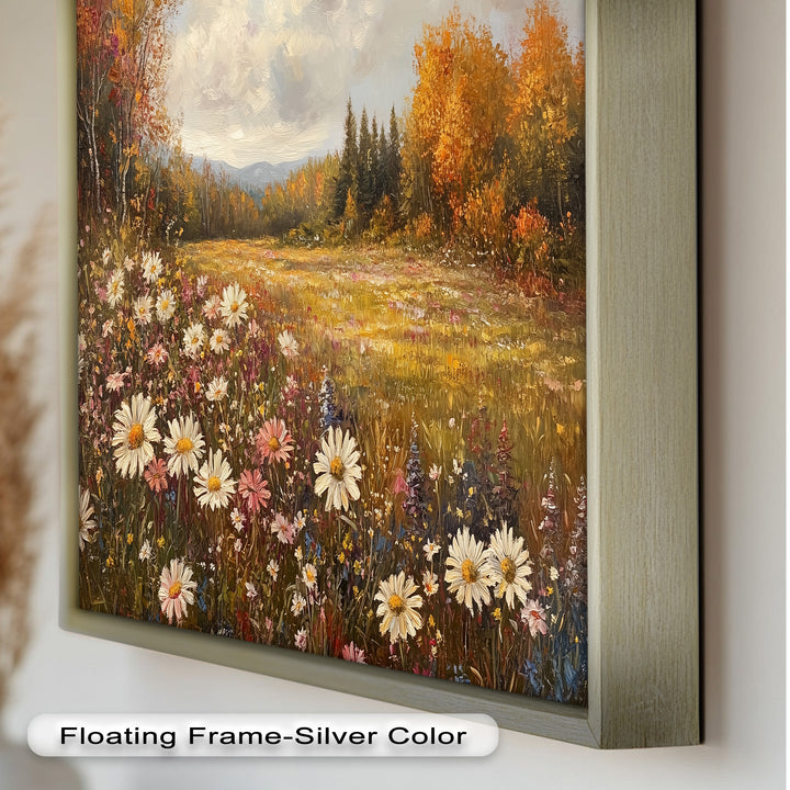 Meadow Bliss – Wildflower Oil Painting