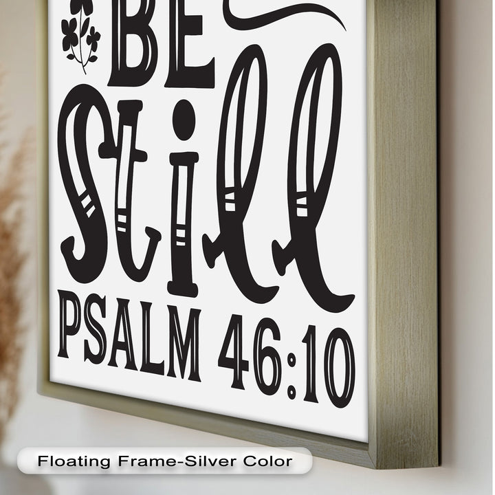 Sei still – Psalm 46:10 Bibel Bibel Ölgemälde