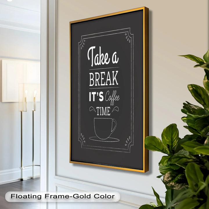 Take a Break – Coffee Time Oil Painting - MyPhotoStation