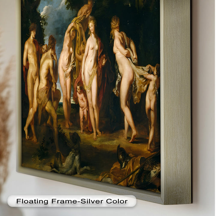 The Judgment of Paris – Mythological Renaissance Oil Painting