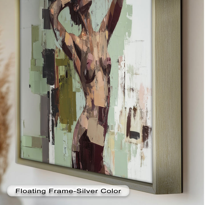 Sensual Geometry – Contemporary Female Nude Oil Painting