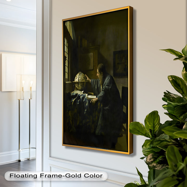 The Astronomer – Enlightenment-Era Historic Oil Painting