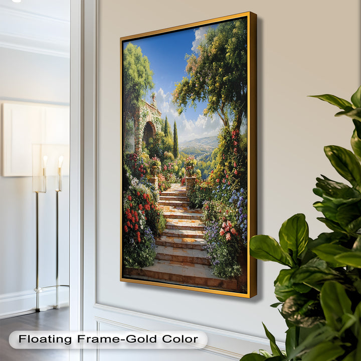 Garden of Eternal Bloom – Renaissance Oil Painting