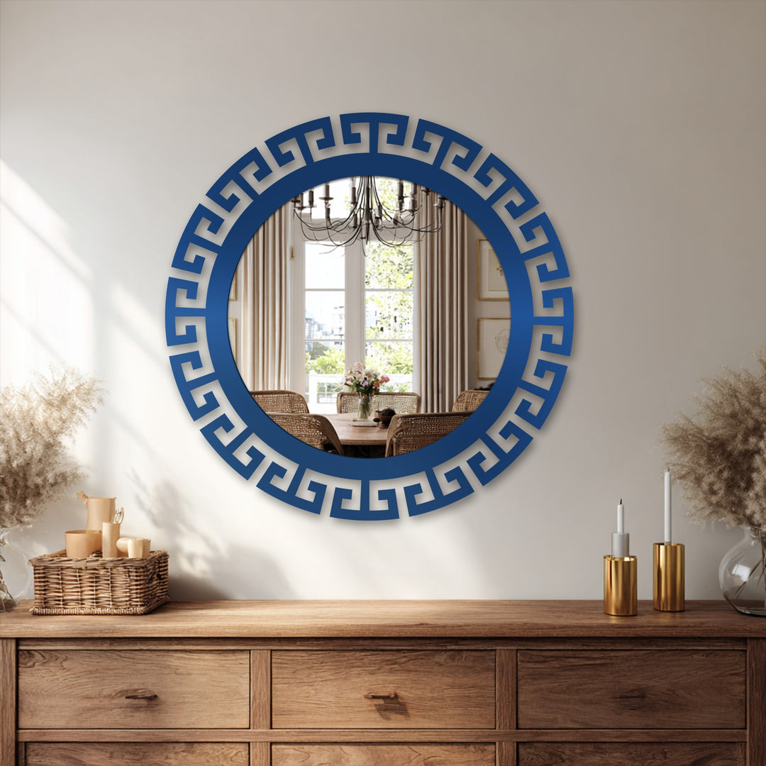 Statement mirror wall decor centerpiece