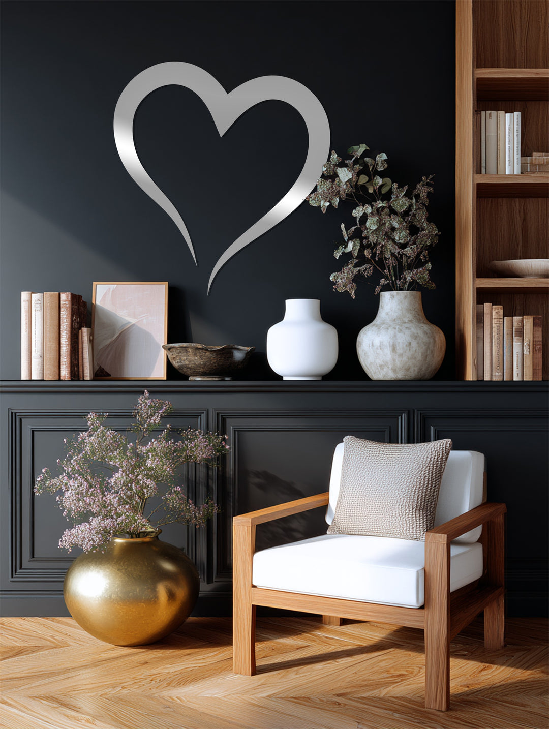 Göttliche Symmetrie – Ornamentale Geometrie Metall Wandbilder