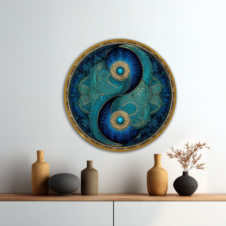 abstract spiritual oil artwork