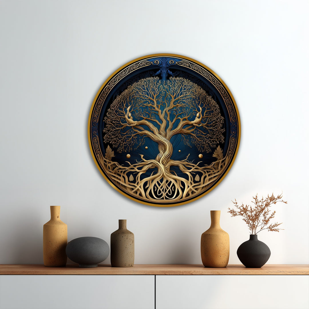 mystical tree wall decor
