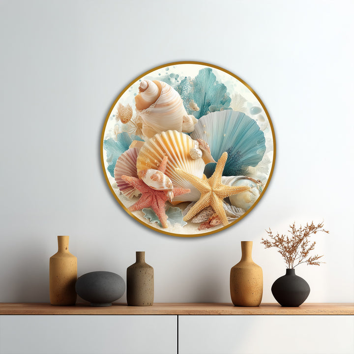 starfish oil painting