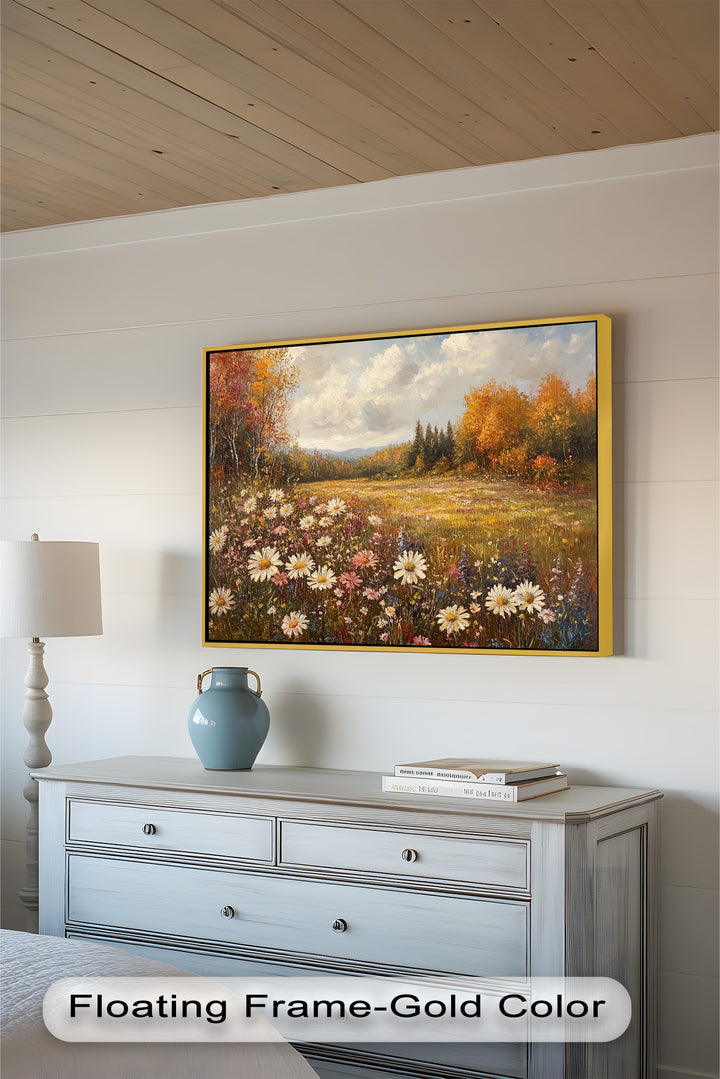 Meadow Bliss – Wildflower Oil Painting