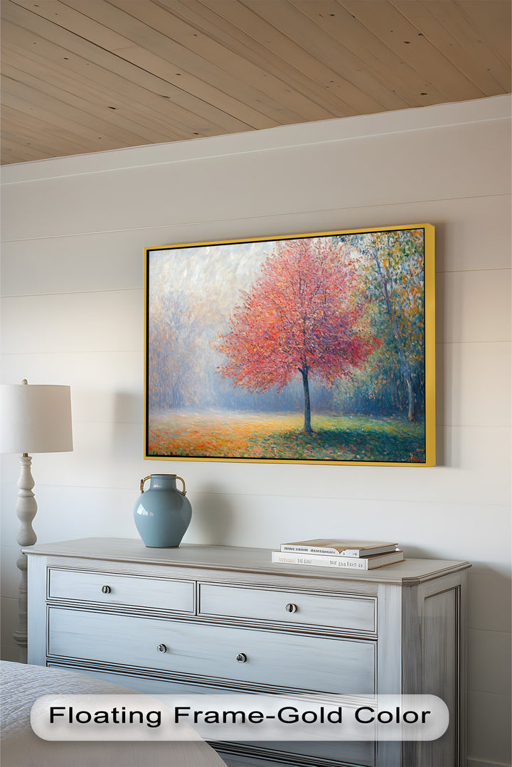 Herbstglanz – Impressionistisches Ölgemälde