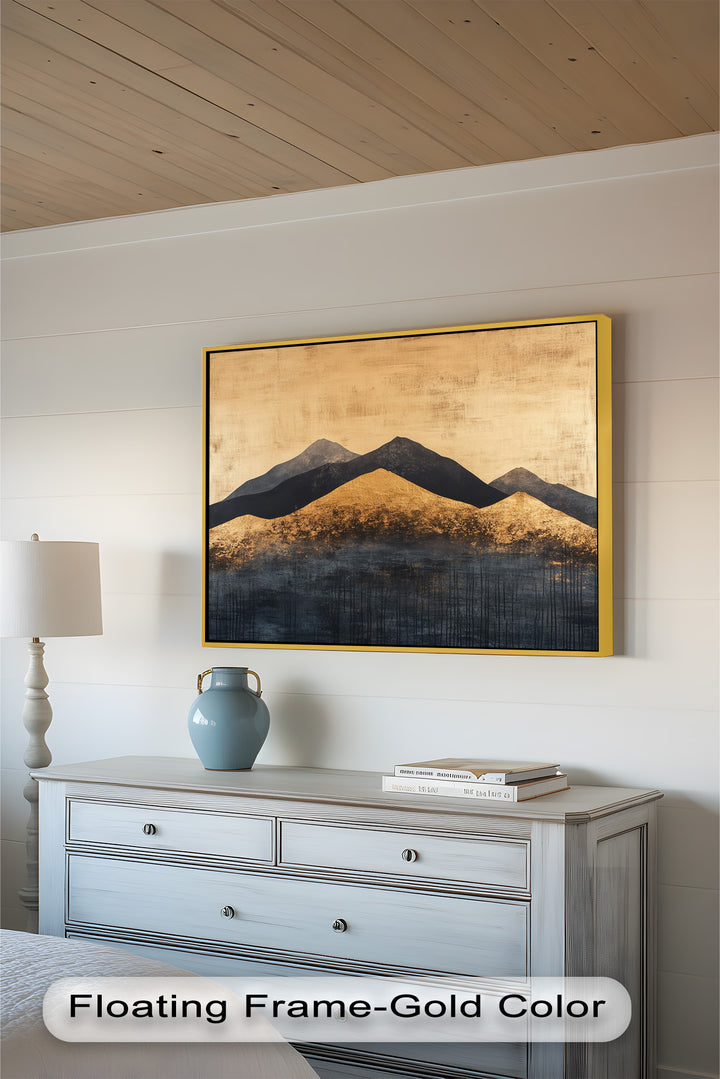 Brown Mountain – Modernes Ölgemälde