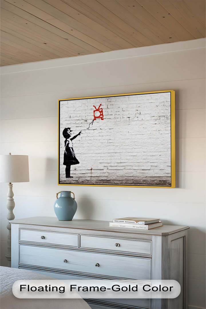 Unplugged Dreams – Banksy Oil Painting