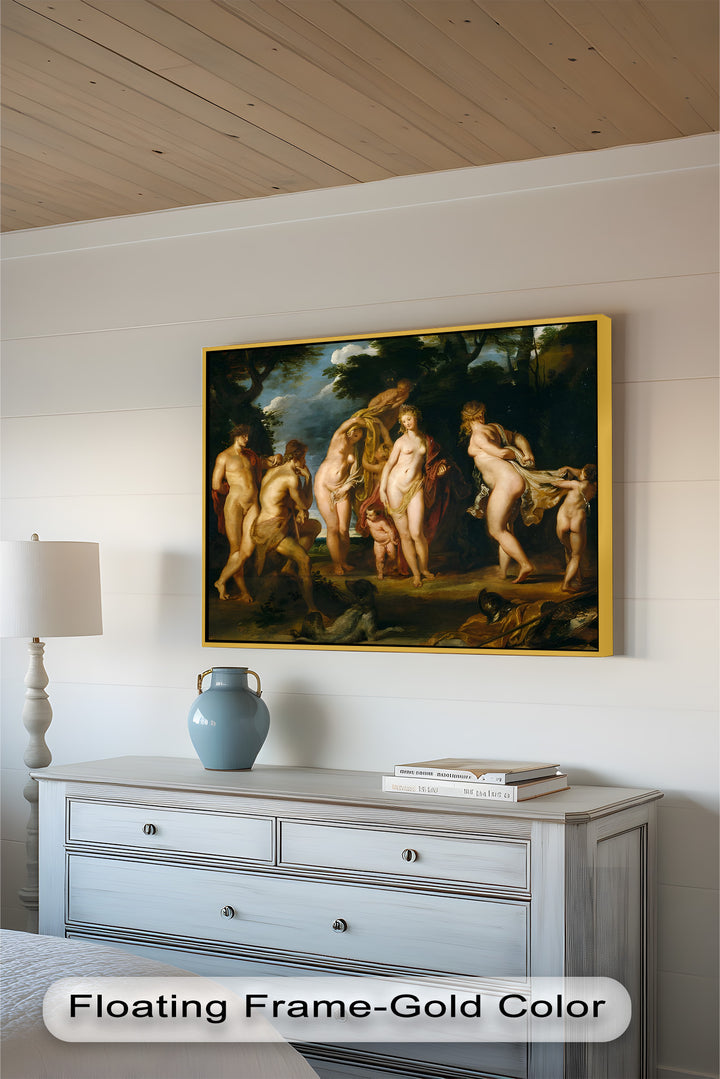 The Judgment of Paris – Mythological Renaissance Oil Painting