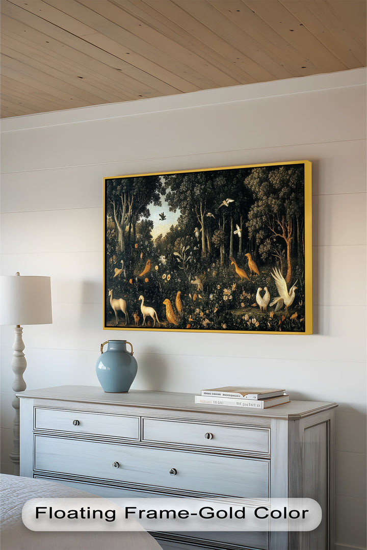 Garden of Grace – Birds Oil Painting