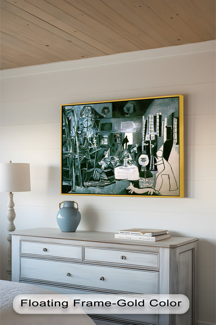 Las Meninas Reimagined by Pablo Picasso – Cubist Oil Painting