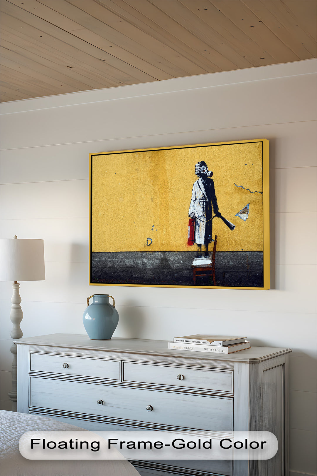 Domestic Rebellion – Banksy Oil Painting