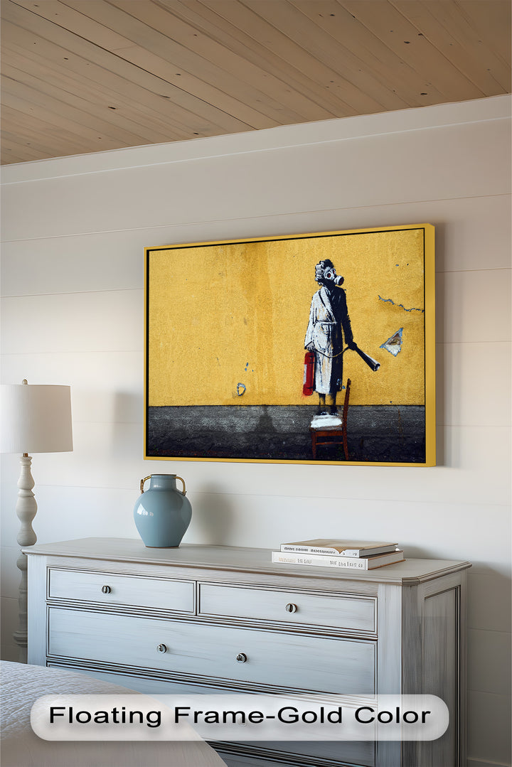 Domestic Rebellion – Banksy Oil Painting
