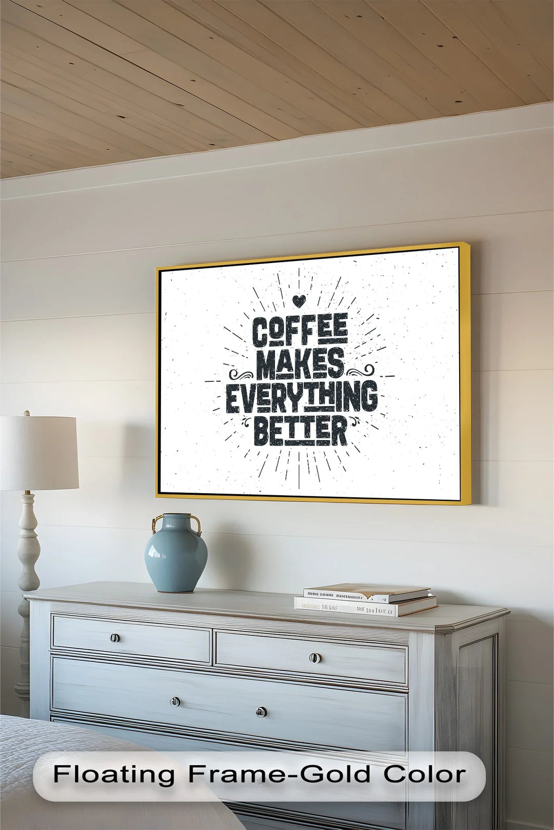 Coffee Makes Everything Better – Modern Oil Paintings - MyPhotoStation