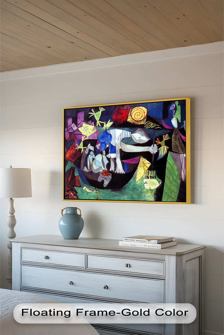 The Bathers by Pablo Picasso – Surreal Abstract Oil Painting