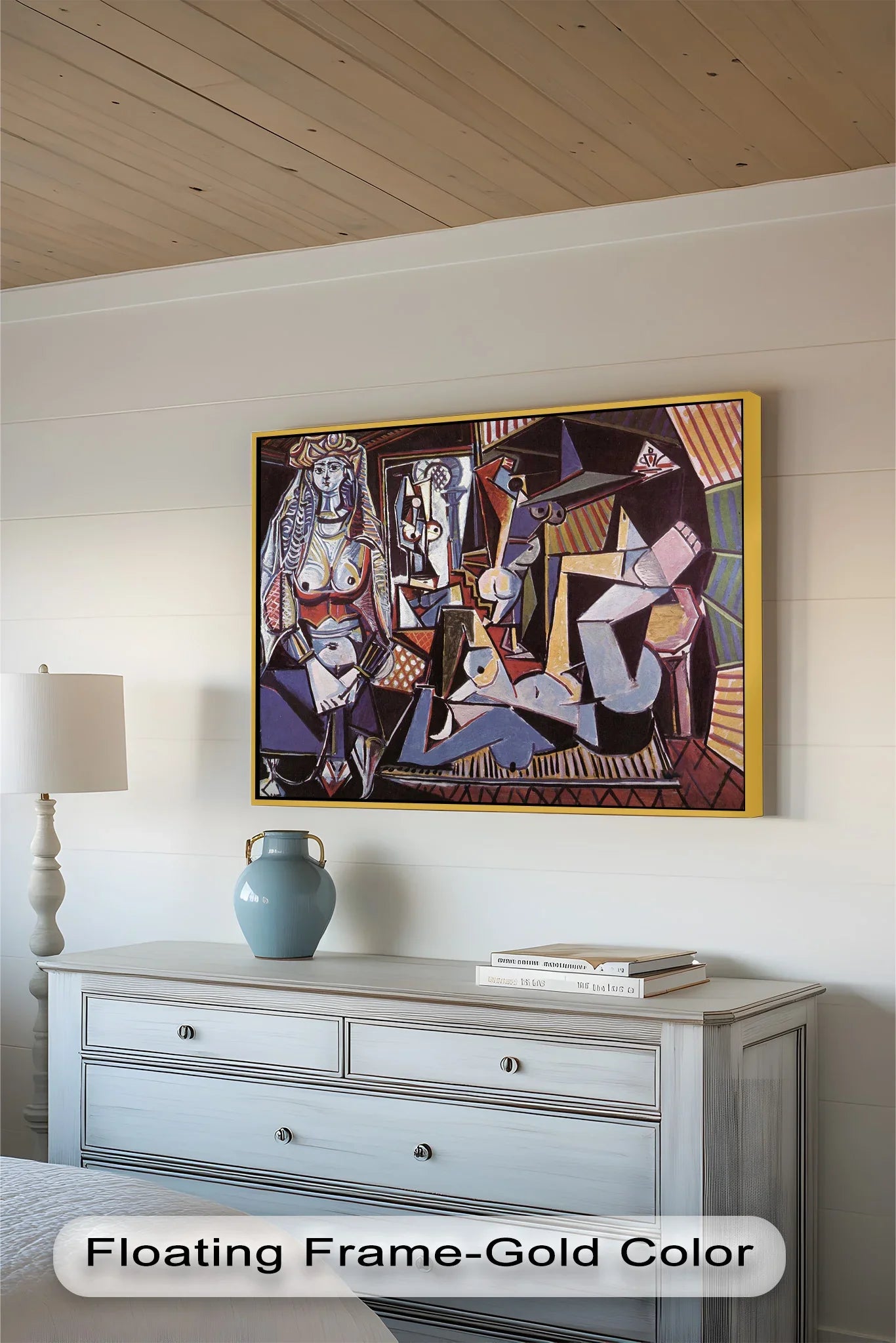 Les Femmes d'Alger by Picasso – Famous Cubist Oil Painting