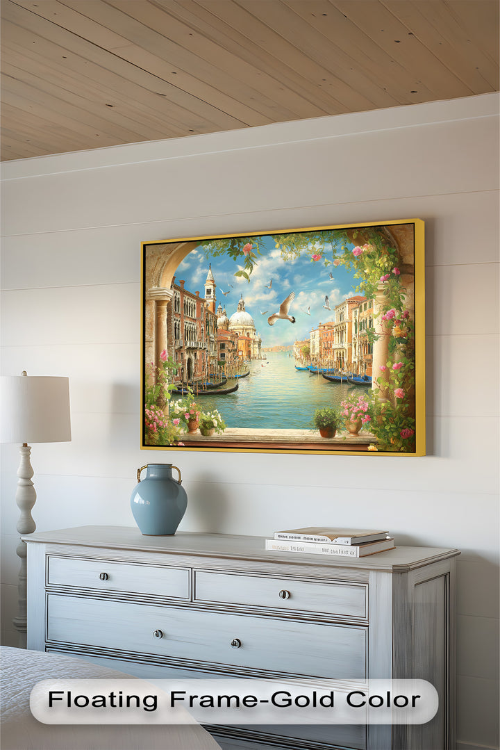 Venice Seaside – Stunning Italian Oil Painting