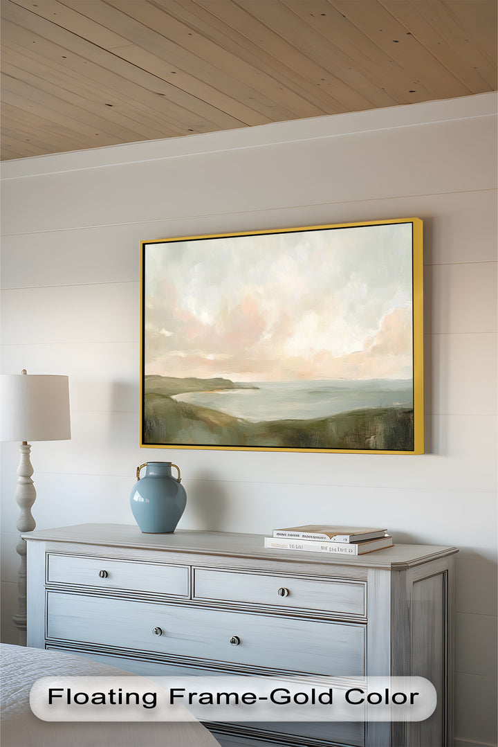 Sunset Oil Painting – Seascape Wall Art