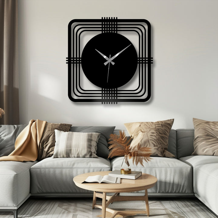 gold hands wall clock