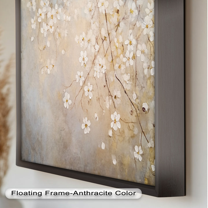 Delicate Blossom Branch – Floral Oil Paintings
