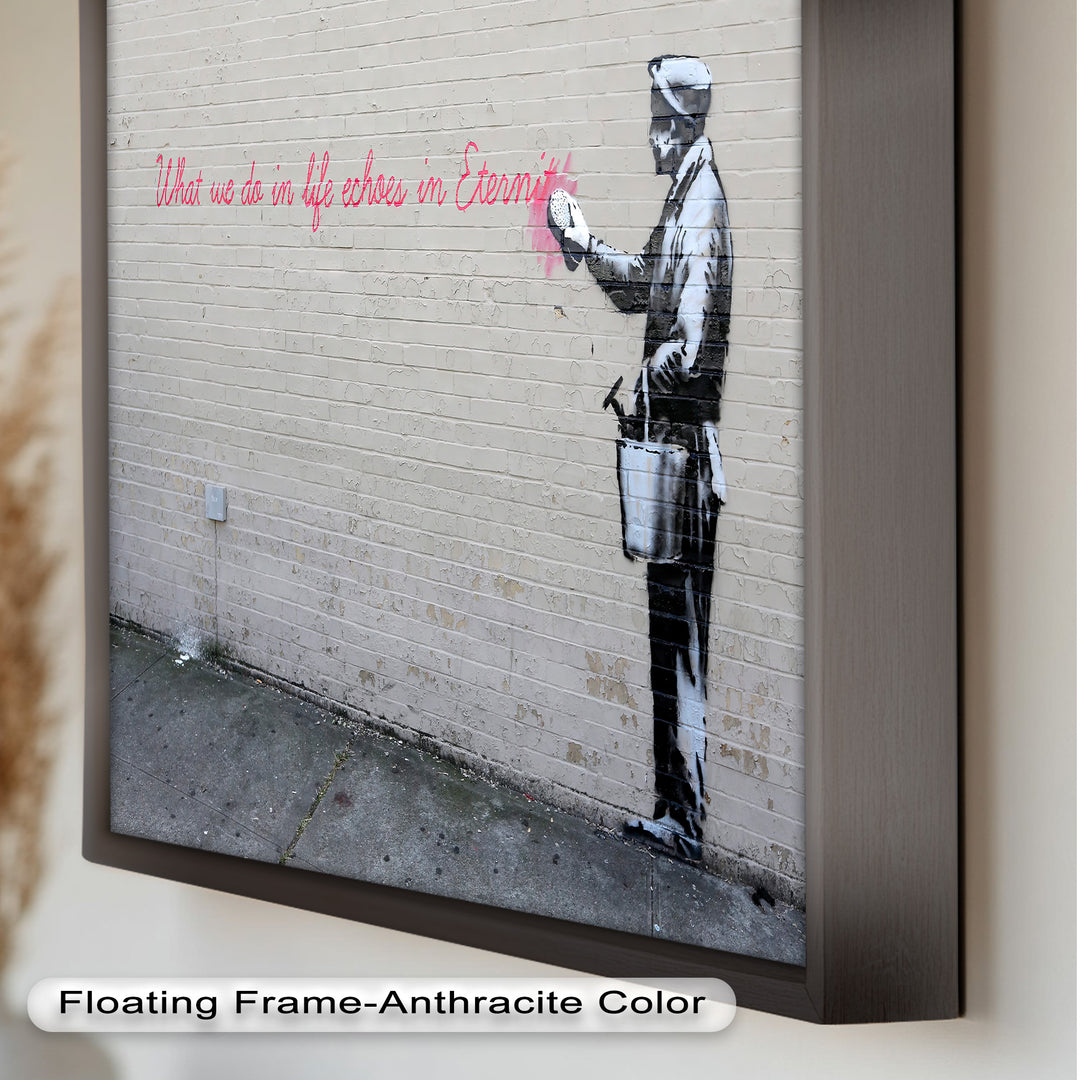Echoes in Eternity – Banksy Oil Painting