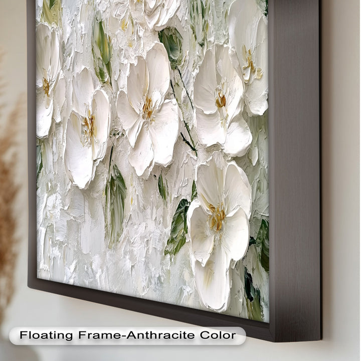 White Flower – Botanical Oil Paintings
