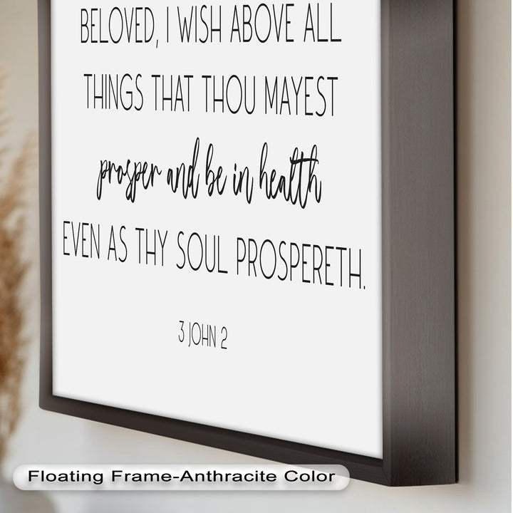 3 John 2 Wall Art – Christian Bible Oil Paintings