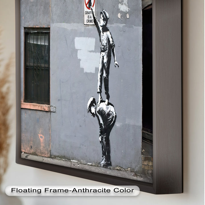 Climb for Expression – Banksy Oil Painting