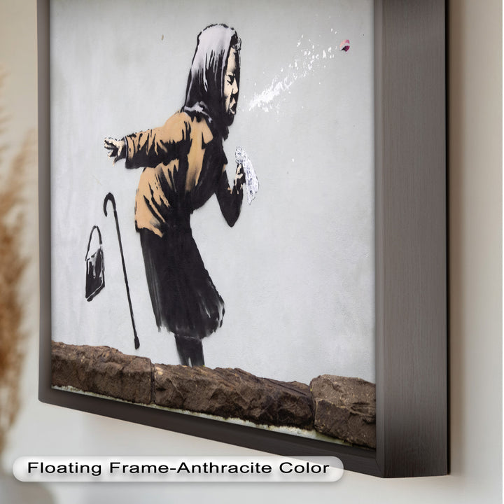 The Power of a Sneeze – Banksy Oil Painting