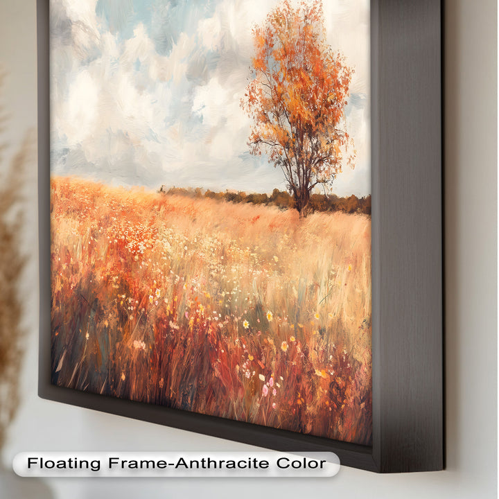 Vintage Autumn Fall – Landscape Oil Painting