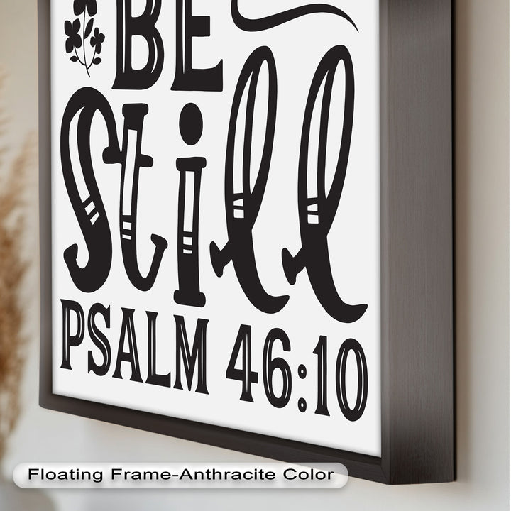 Sei still – Psalm 46:10 Bibel Bibel Ölgemälde