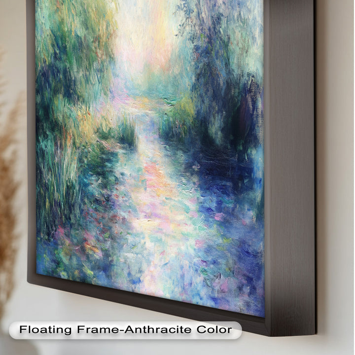 Whispering Riverbank at Dusk – Impressionist Landscape Oil Painting