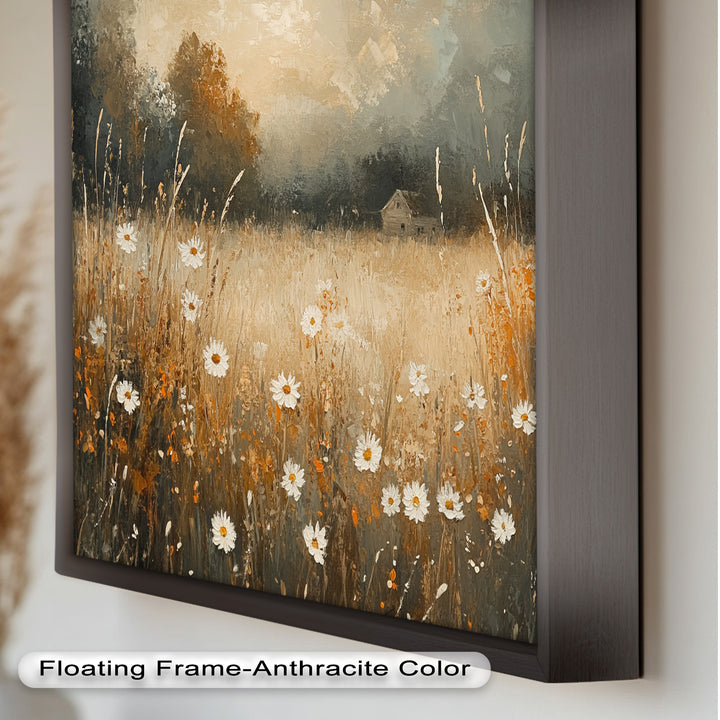 Golden Meadow – Wildflower Oil Painting