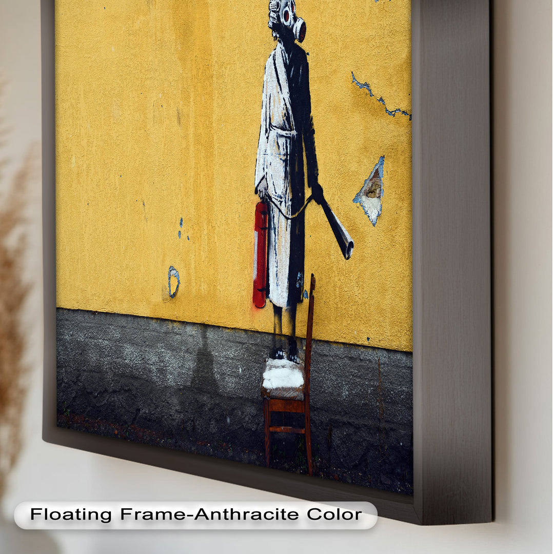 Domestic Rebellion – Banksy Oil Painting