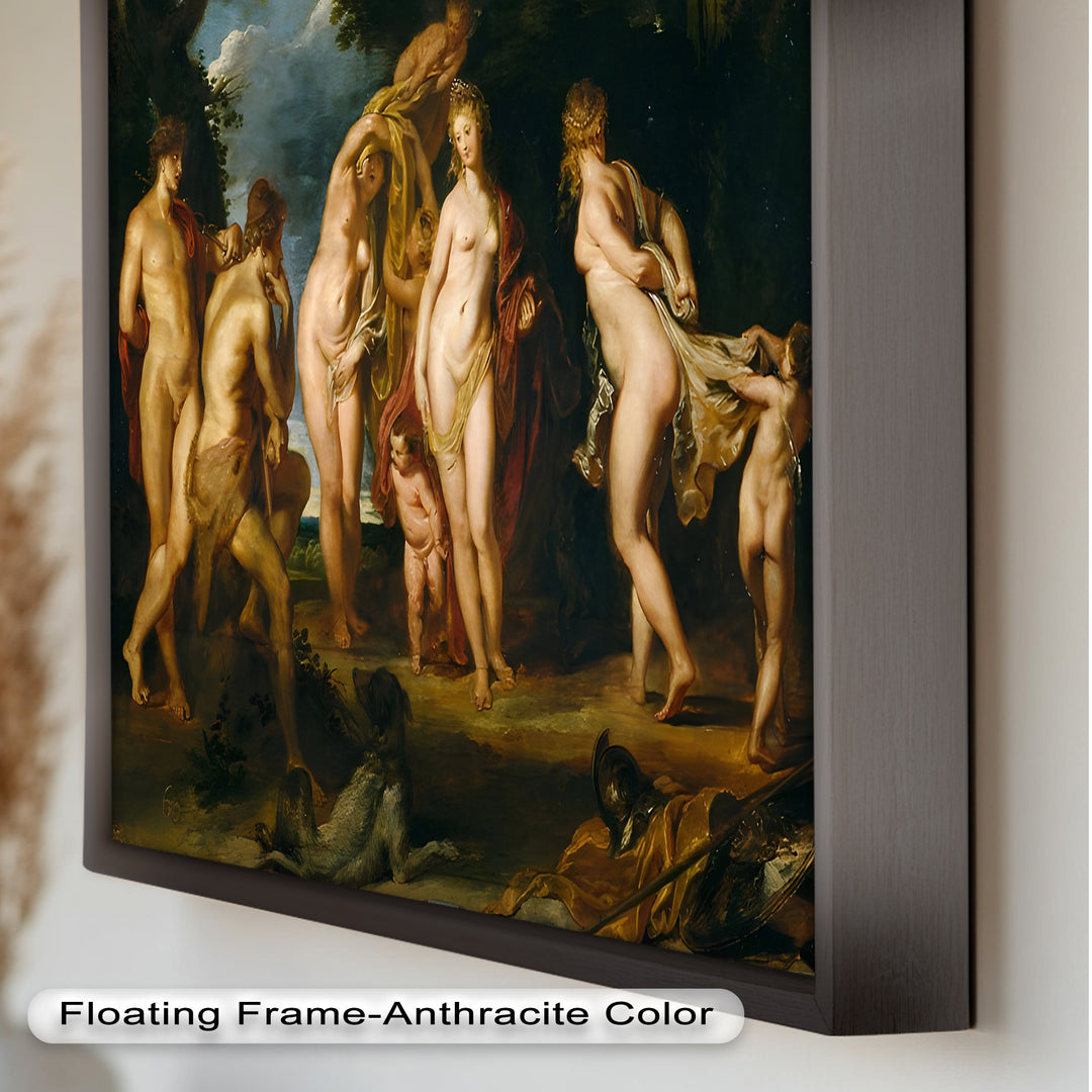 The Judgment of Paris – Mythological Renaissance Oil Painting