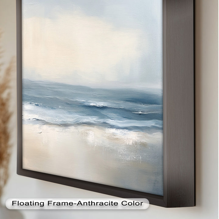 Ocean Wall Art - Minimalist Seascape Oil Painting