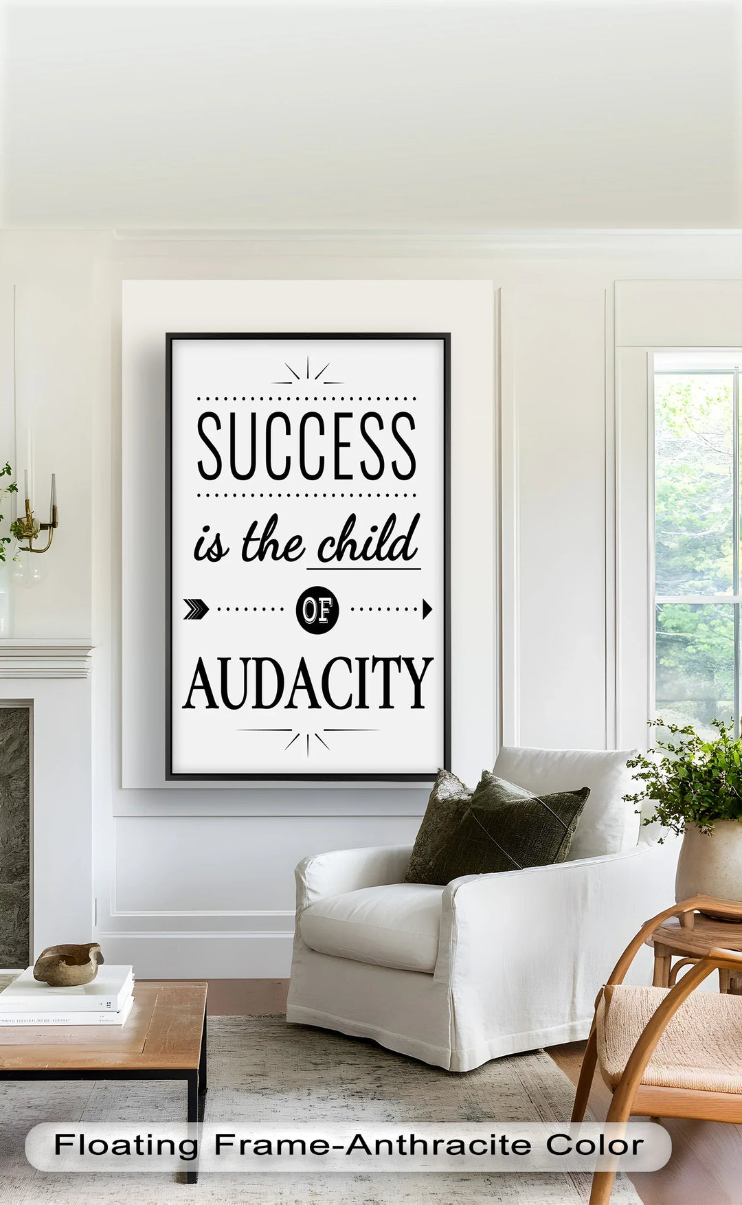 Success Is the Child of Audacity – Modern Oil Painting - MyPhotoStation
